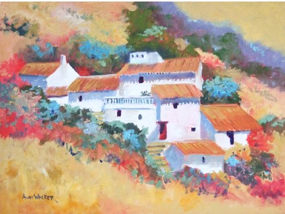 Paint Beautiful Villages & Countryside of Cordoba