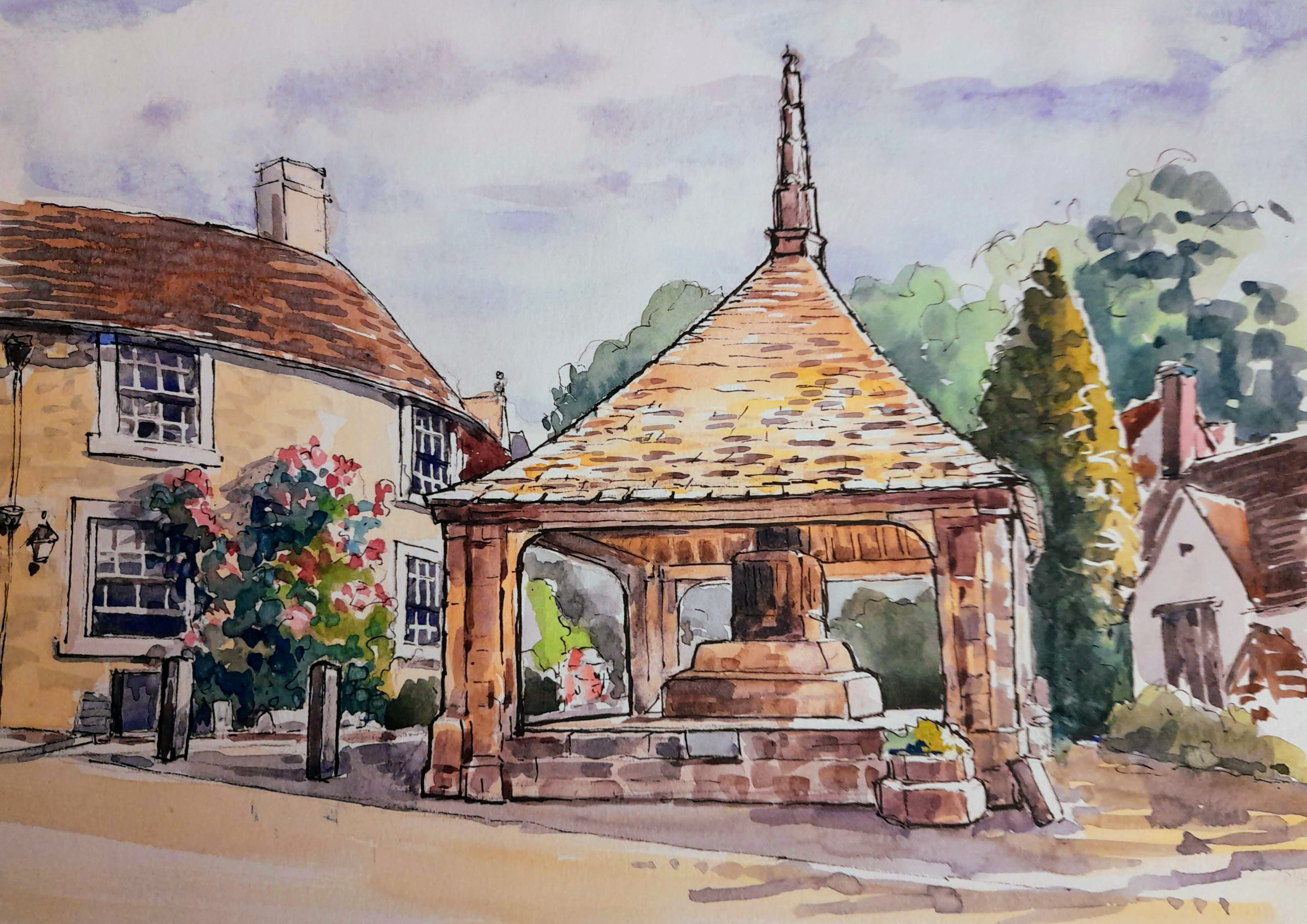 Paint Beautiful Cotswolds Villages