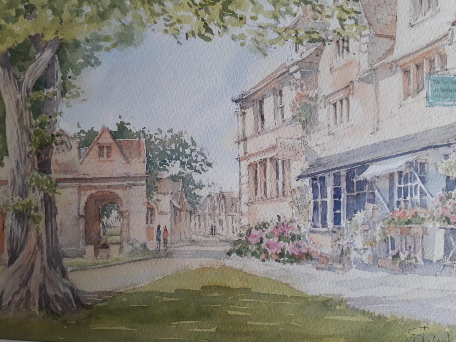 Paint Historic Wells & Beautiful Somerset Villages